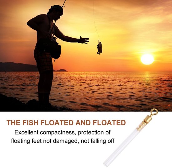 Dailygoody - Float Waggler Adapters - Vissen Accessoires - Ideaal voor Drijvende Vissen - 50 Stuks - Roterende Float Adapters - Geschikt voor Elk Viss... van Merkloos — afbeelding 3