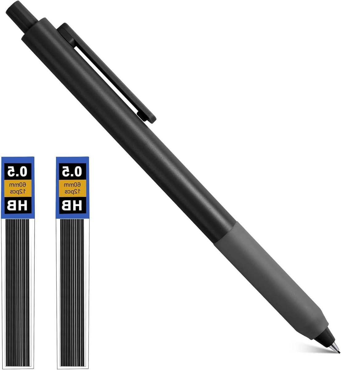 Mechanisch potlood 0,5 mm voor tekenen met 2 HB navullingen, ideaal voor kinderen, studenten en kunstenaars, perfect voor schetsen en illustraties.
