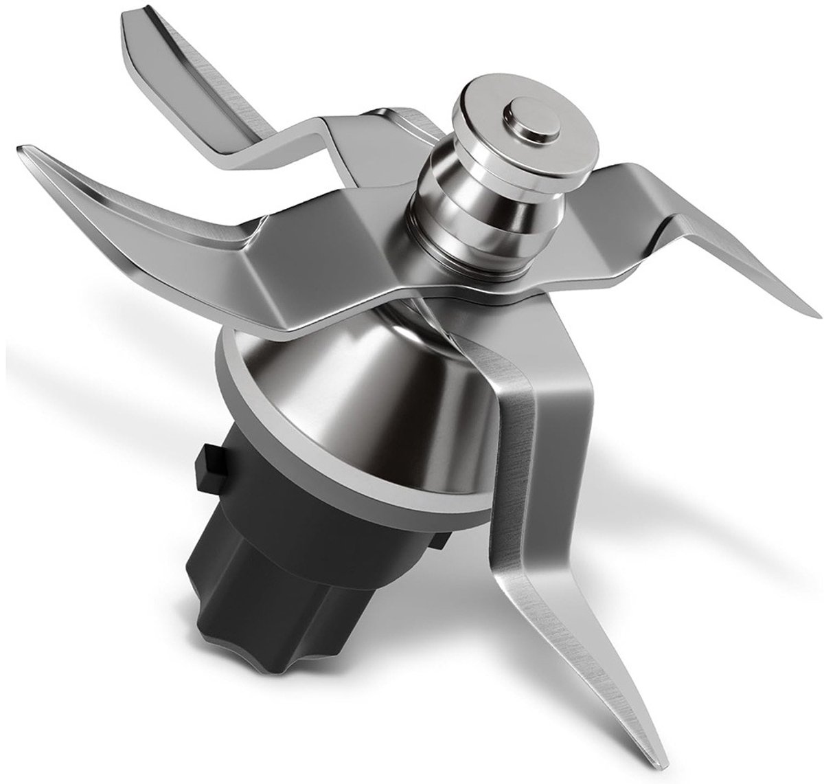 Homtas Blendermes - Roestvrij staal - Vervangend mes voor keukenmachine - Voor het hakken en mixen van voedsel - Universele messenset voor Thermomix TM3
