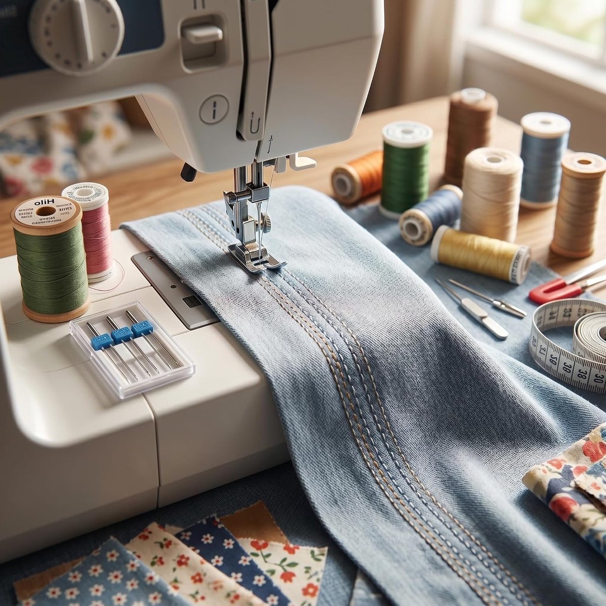 Stretch Naaldpennen 2 Mm Fijne Stiksels voor Naaimachine en Maatwerkprojecten - Roestvrijstalen Dubbele Naaldkit voor Naaien, Borduren en Creatieve Projecten (3 Stuks)