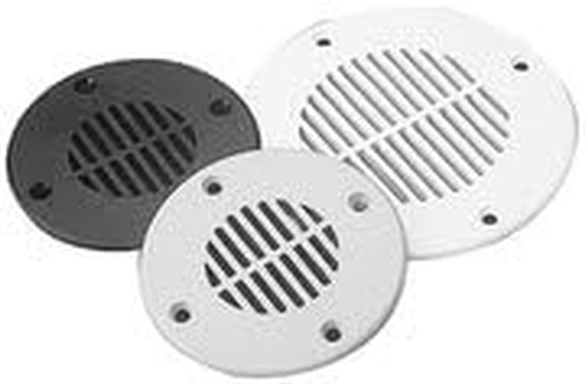 Afvoer Dek - Boot Ontluchting - Waterafvoer Boot - Robuust ABS Materiaal - 10 cm - Zwart