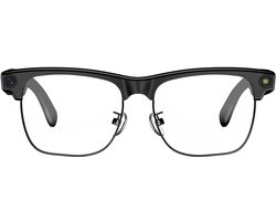 Blackview BV200 AI Smart Glasses - Slimme bril met camera - vertaalfunctie, muziek, Video Opname - Bluetooth 6.0 - Knop & Touchbediening - iOS/Android - Oplaadbaar - Lichtgewicht 44g - Transparant