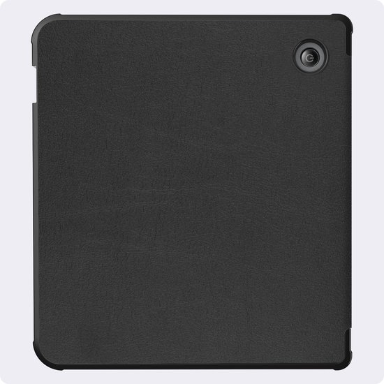 Hoes Geschikt voor Kobo Libra 2 - Luxe E-reader Bescherm Case - Hoesje Book Cover - Zwart — afbeelding 5