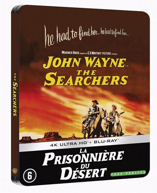 The Searchers (4K Ultra HD Blu-ray) (Limited Edition) (Steelbook)