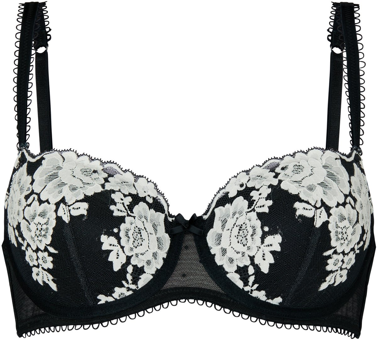 Hunkemöller Padded Underwired Bra Lindi Zwart
