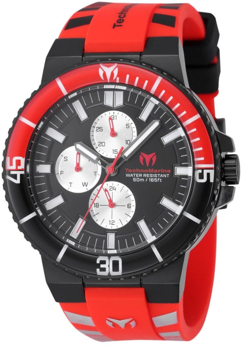 TechnoMarine Racing Legends TM-525039 Heren Quartz Horloge - 43 mm