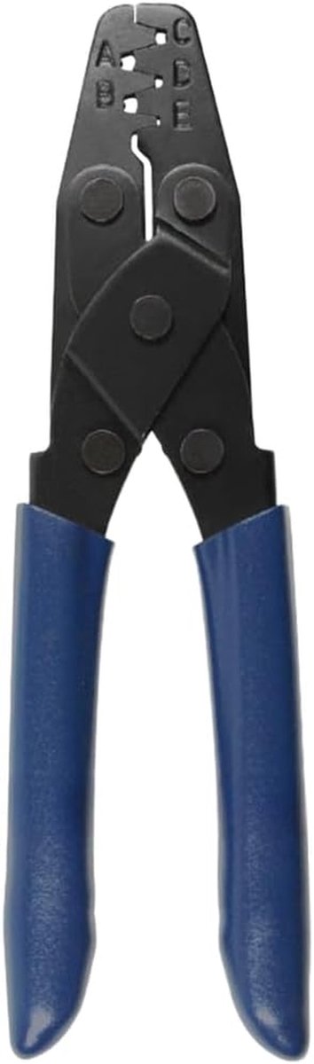 Draad Krimptang - Connector Tang - Elektrisch Repareren - Ergonomisch Ontwerp - 20 cm - Blauw