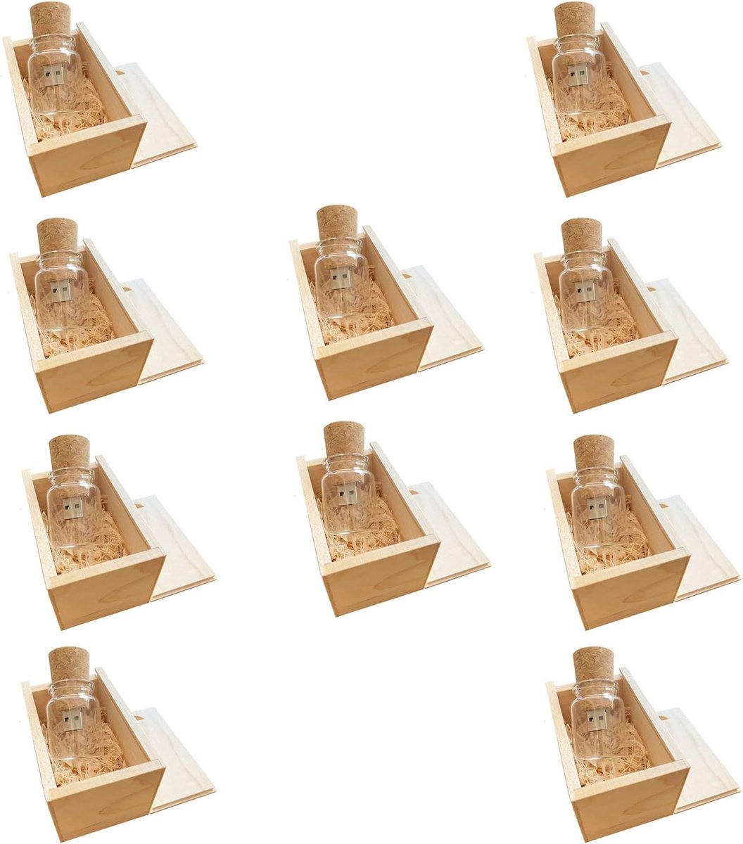 USB Flash Drive - Geheugenstick Opslag - Bestanden Overzetten - Creatief Houten Ontwerp - 64GB - Natuurlijk