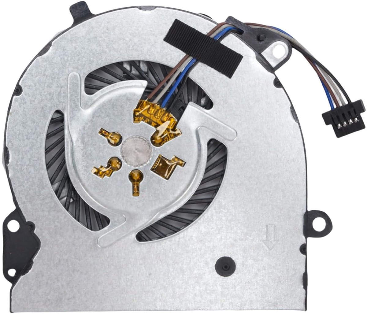 Laptop Koelventilator - Ventilator CPU - Warmteafvoer Laptop - Hoge Compatibiliteit - 4-pins Connector - Zwart