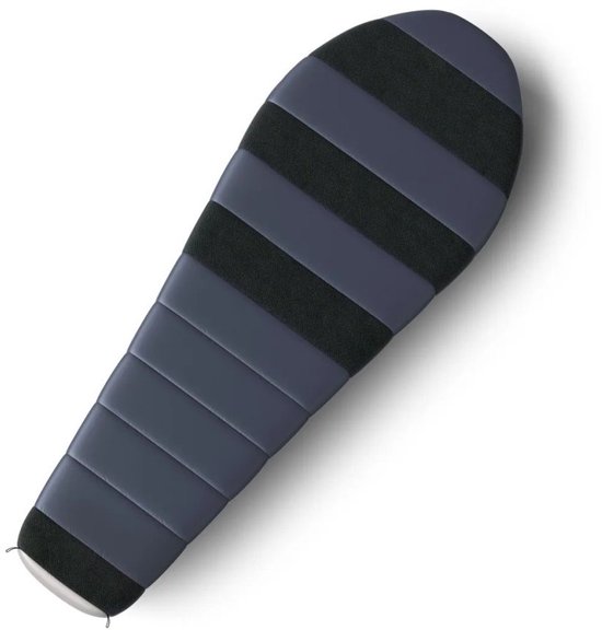 Husky mummyslaapzak dons Dopy 2024 -25°C - 220 cm - Blauw met Grijs van Husky — afbeelding 2