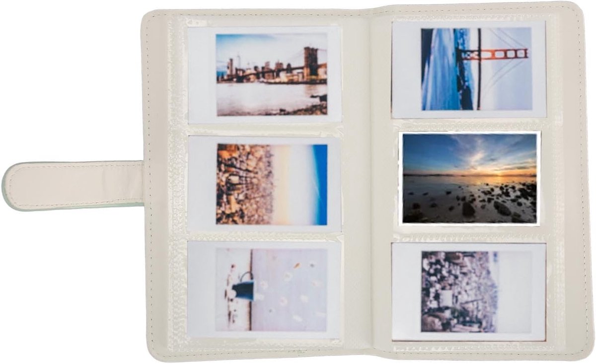 Mini Fotoalbum met 96 Compartimenten voor 3-inch Film, Compact Fotoalbum voor Bewaren en Delen van Herinneringen met Familie en Vrienden