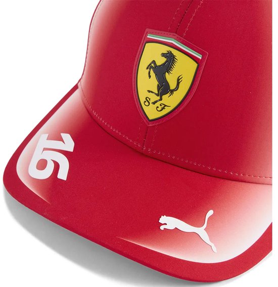 Puma Ferrari Charles Leclerc Replica Junior Pet Rood Kinderen van PUMA. — afbeelding 4