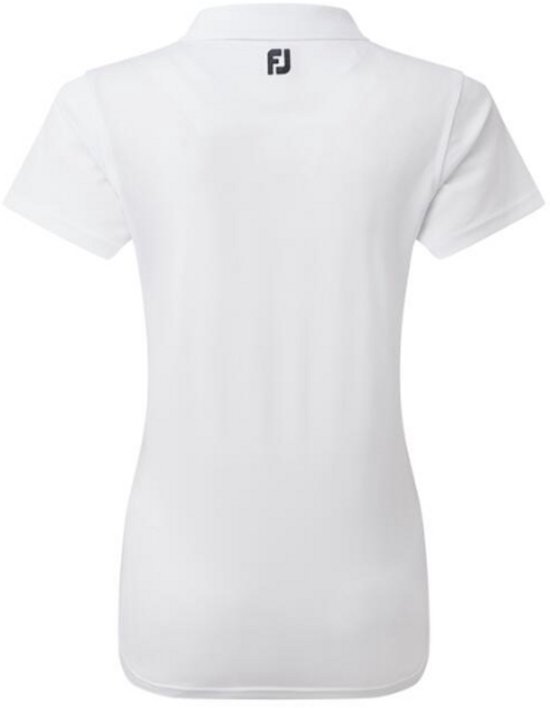 Footjoy Stretch Pique Poloshirt 88493 Dames Wit - Maat L van Footjoy — afbeelding 2