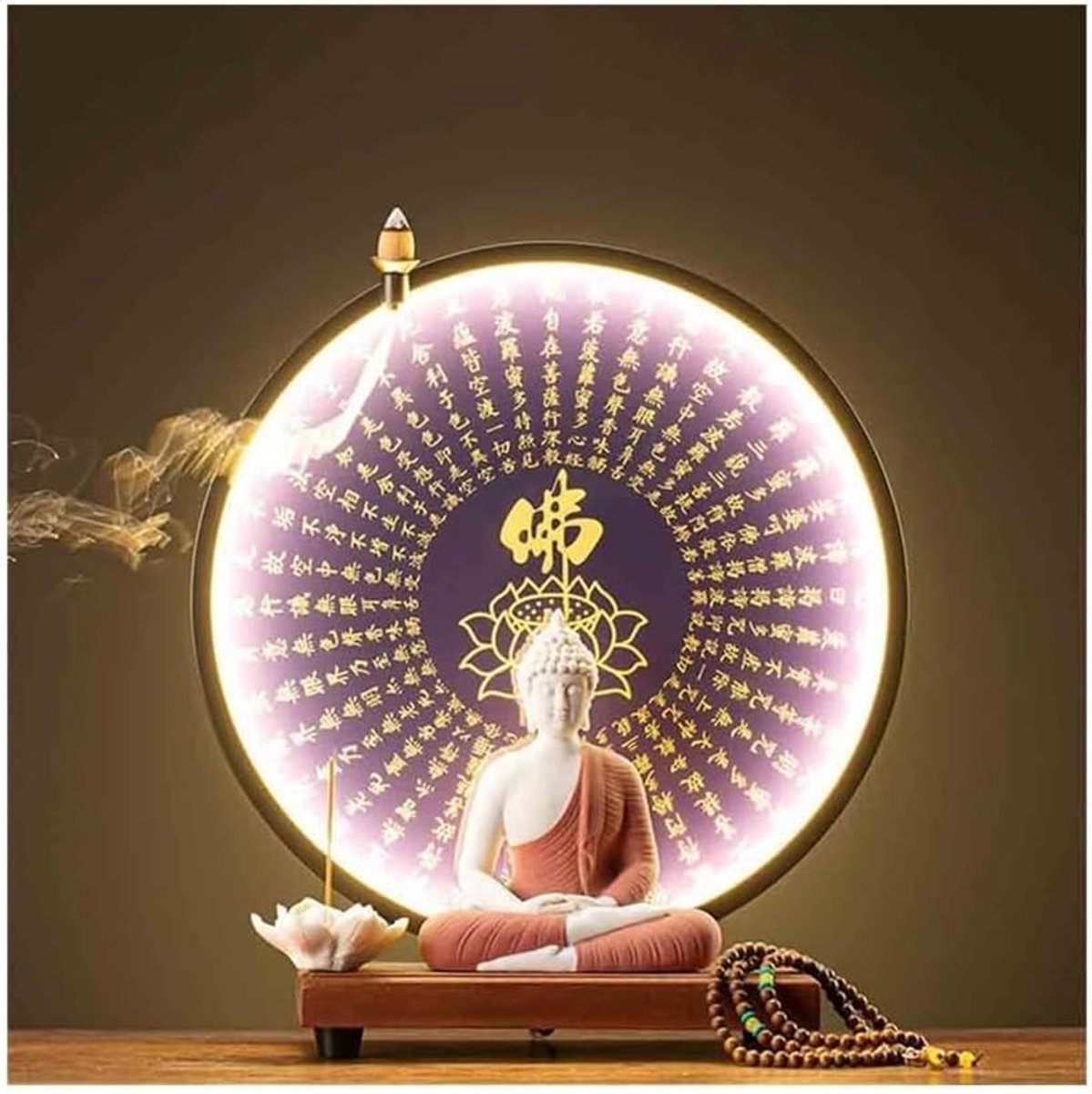 Keramisch Boeddhabeeld Ornament - Boeddha Decoratie