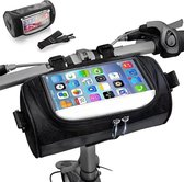 Fiets Stuurtas - Fietstas - Waterdichte Tas - Multifunctionele - Touchscreen - Fietstassen Stuurtas voor E-bike MTB - Met bandjes