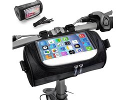 COOAU Fiets Stuurtas Touchscreen