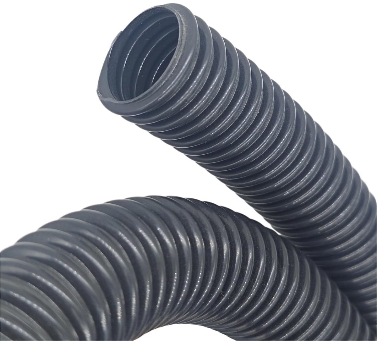 Stofzuigerslang Flexibel - Beschermbuis Kabel - Bescherming Isolatie - Hoge Temperatuur Bestendig - 20 Meter Lengte - Zwart