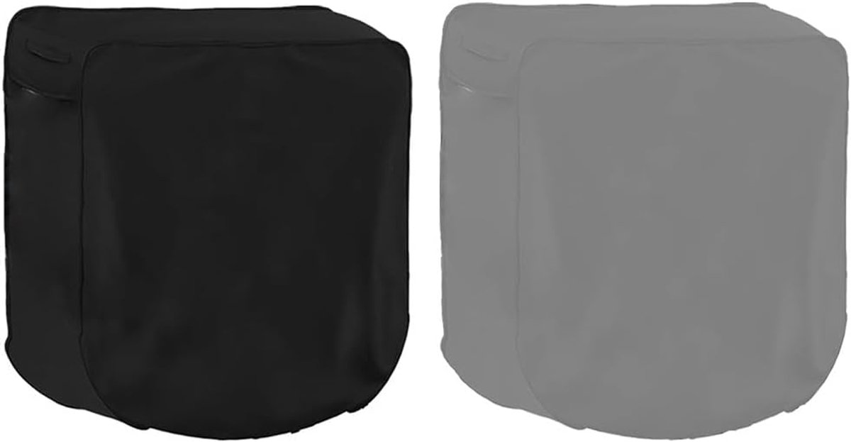 Tuinslanghaspel hoes - Waterslang beschermhoes - Tuinonderhoud - Weerbestendig Oxford doek - 60 x 60 x 45 cm - Grijs