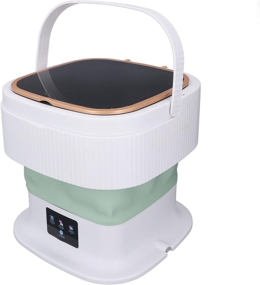 Opvouwbare Wasmachine Mini Wasmachine Kleine Wasjes Imitatie Handwas 115 Liter Capaciteit Wit