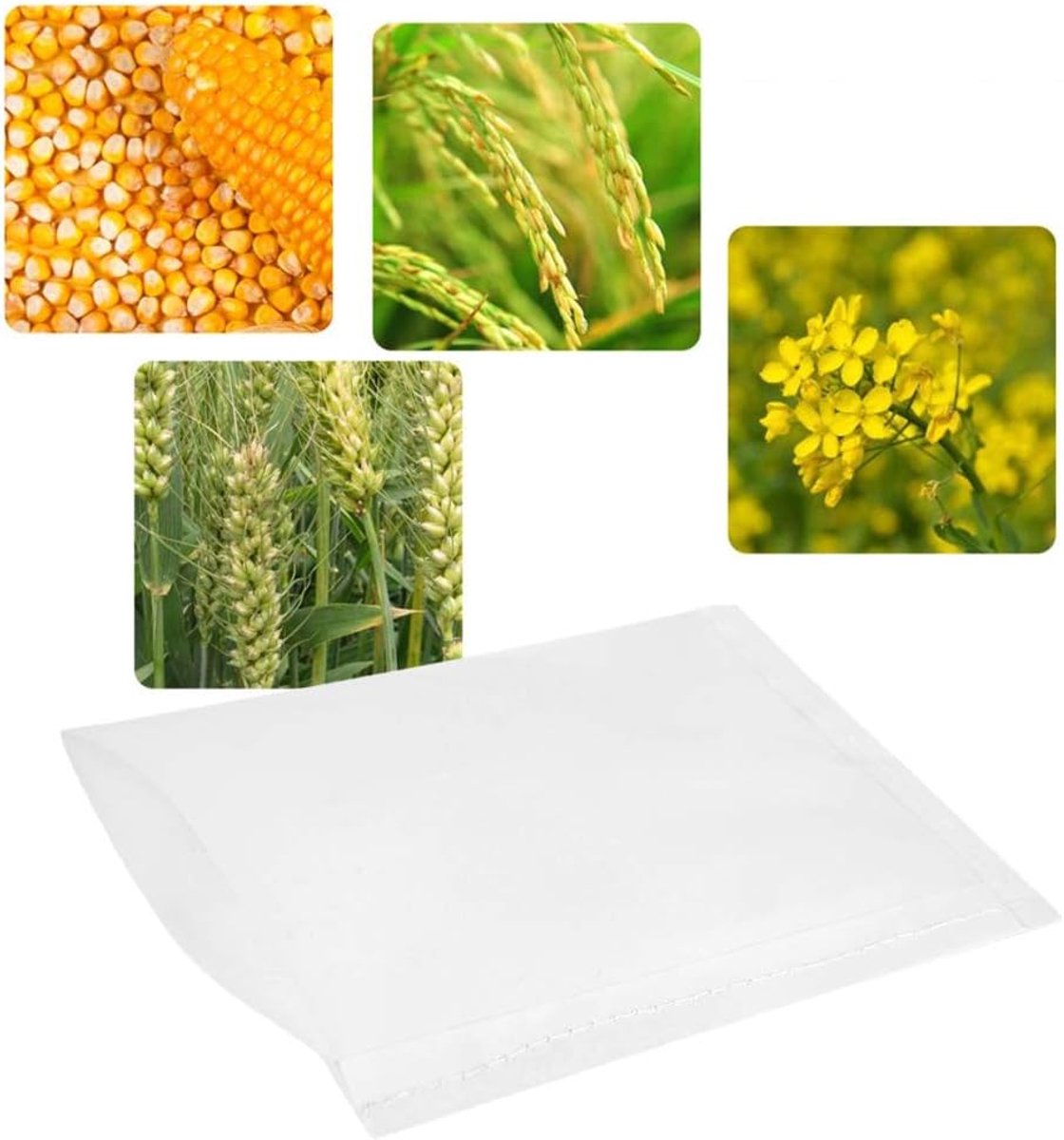 Beschermende zakken - Tuinzakken Perkament - Planten bestuiven - Ademend en waterdicht - 100 stuks 16x10 cm - Wit