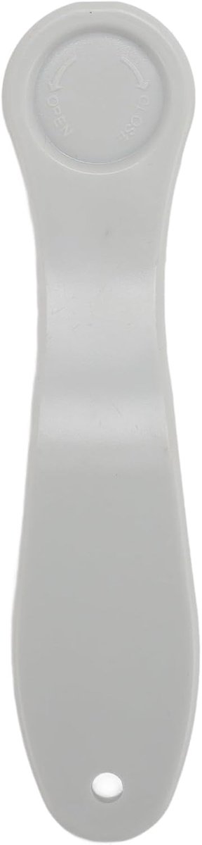 Ventielsleutel Lucht - Paddle Board Gereedschap - Watersport Accessoire - Ergonomisch Lichtgewicht - 20 x 5 x 5 cm - Grijs — afbeelding 5