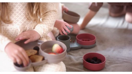 TINY - Dinnertime servies geschenkset (mokka/7-delig) — afbeelding 4