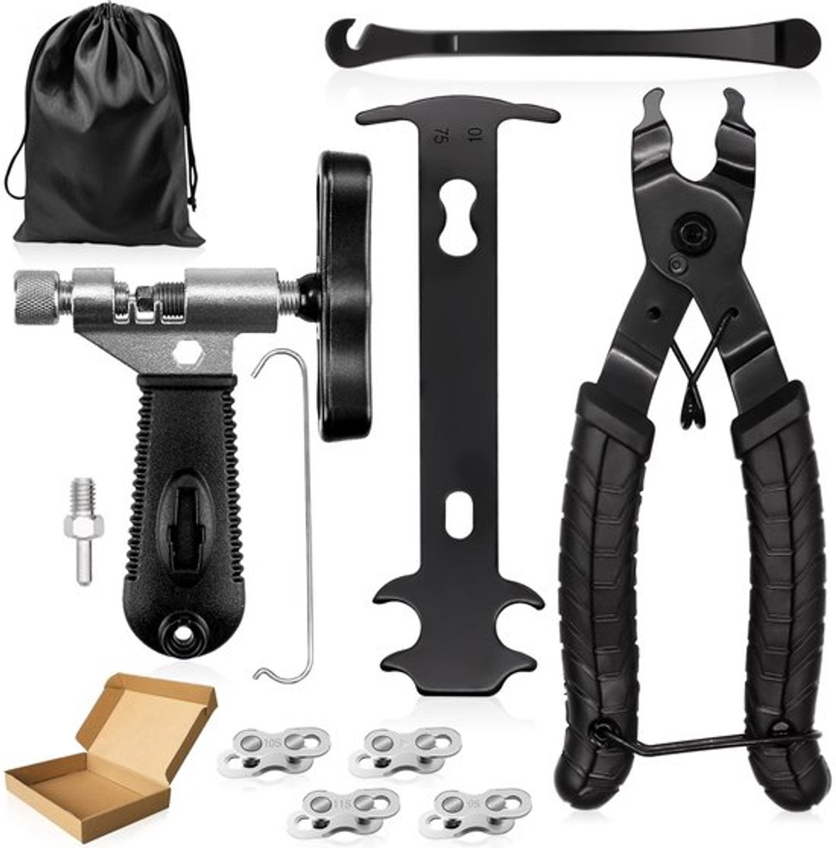NTHProducts - Fietsketting Gereedschap Set - Multifunctioneel - Compact Formaat