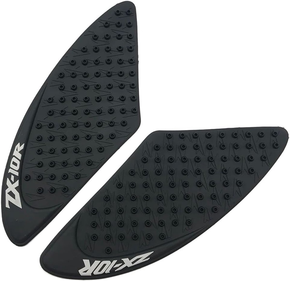 Tank Pad - Brandstof Grips - Motor Bescherming - Waterdicht Rubber - 19.99 x 15.01 cm - Zwart