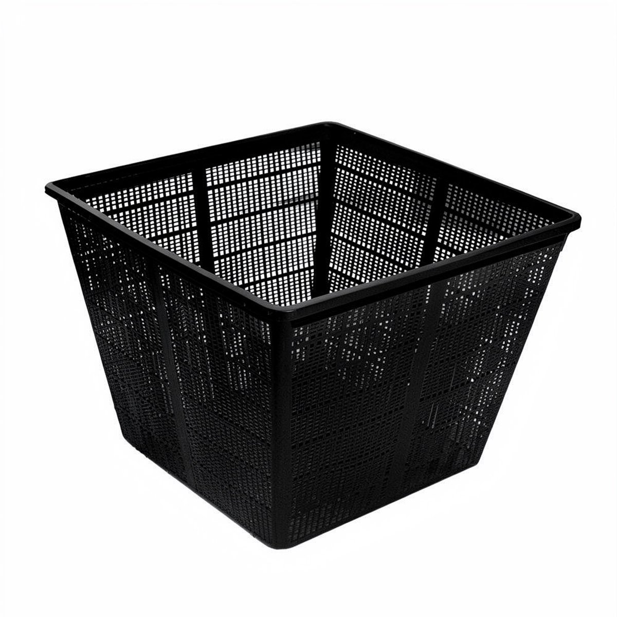 vdvelde.com - 5x vijvermand 35x35x26 cm - Grote vierkante vijverplanten mand voor waterplanten - Fijnmazig voor substraat en sterke houvast - Stevig en duurzaam