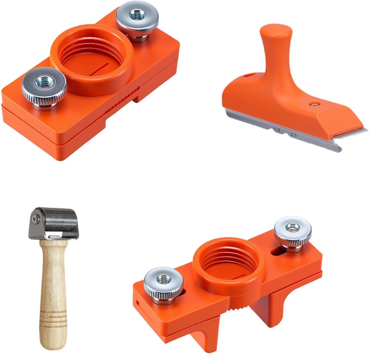 Handmatige Rand Applicator - Lijm Dispenser - Houtbewerking Projecten - Verstelbare Lijm Controle - 80-500 gram - Onbekend