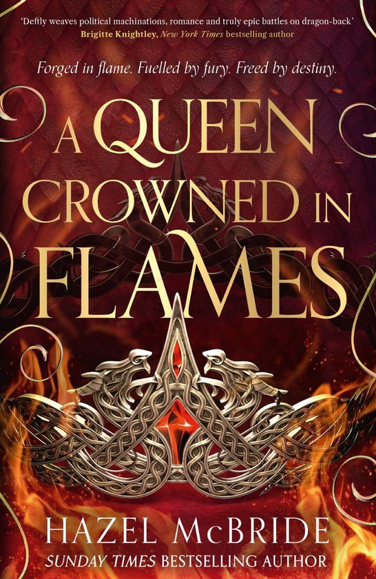 Bonded to Beasts - A Queen Crowned in Flames - cover