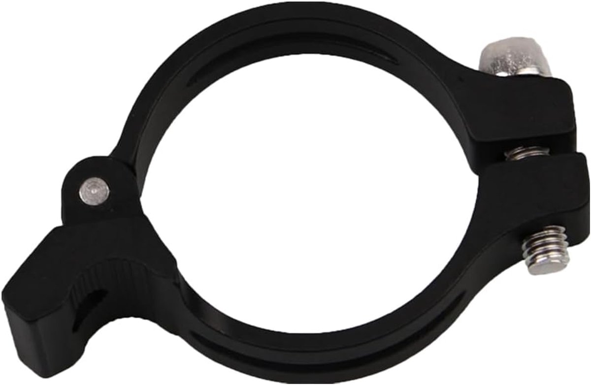 Voorderailleur Klem - Adapter Conversie - Fiets Onderhoud - Lichtgewicht Aluminium - 34.9mm - Zwart