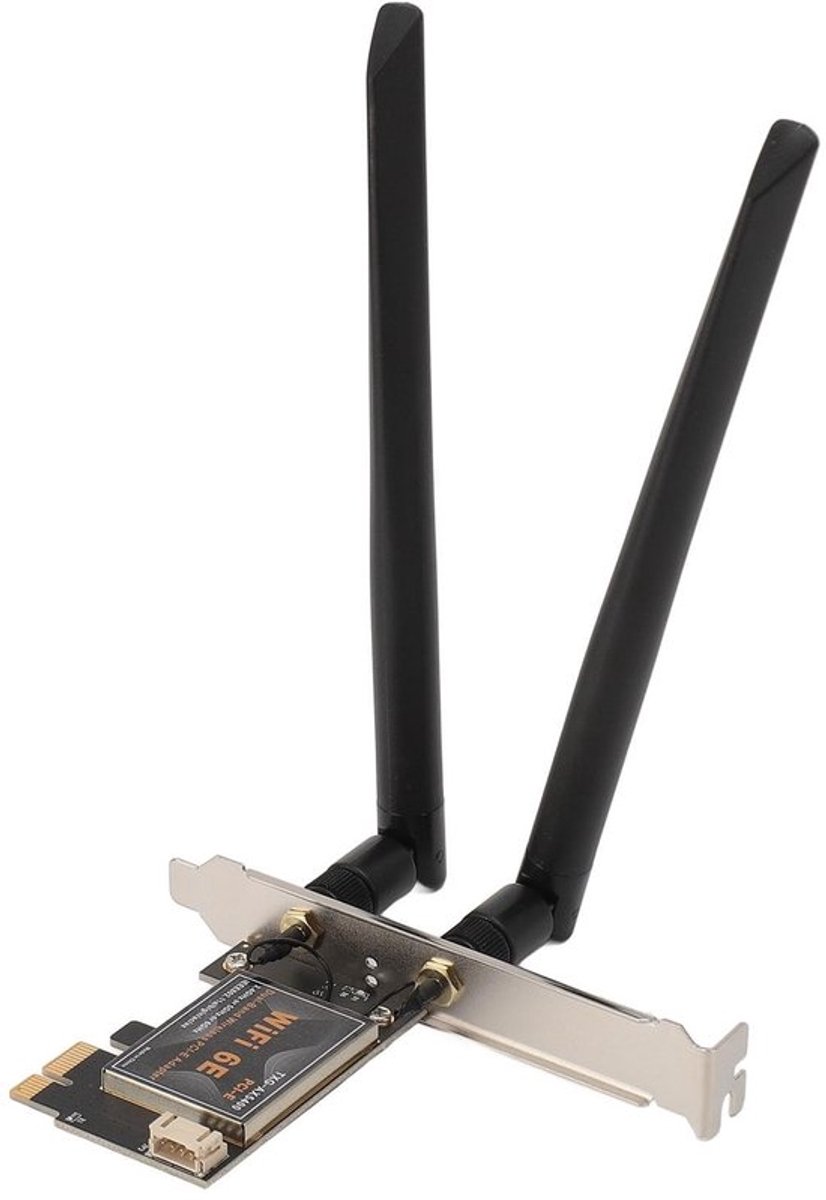 Draadloze netwerkadapter 6000 Mbps, Allecto WiFi-kaart