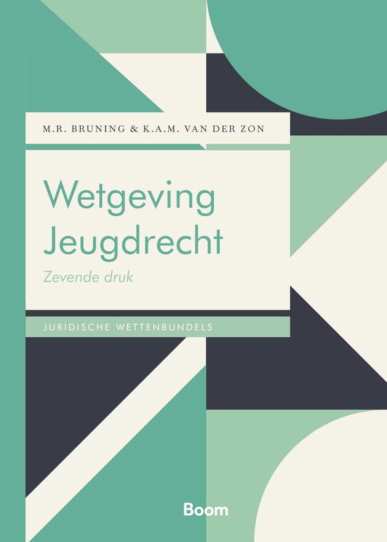 Boom Juridische wettenbundels - Wetgeving Jeugdrecht - cover