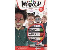 CARIOCA MASK UP "Party" Schminkstiften - 6 kleuren (KLEUREN NOG AANVULLEN) - Kindergrime - Uitwasbaar