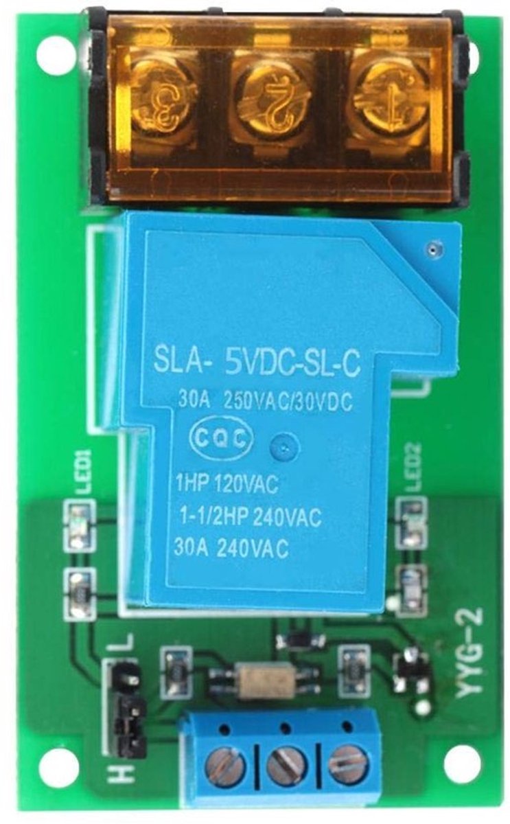 Relaymodule met optocoupler van Shopcentral - 1-kanaal