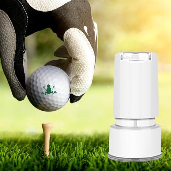 Golfbal Sjabloon - Stempel Gereedschap - Golfbal Markeren - Herbruikbaar en Sneldrogend - 1.5 cm Afdruk - Diverse Kleuren — afbeelding 4