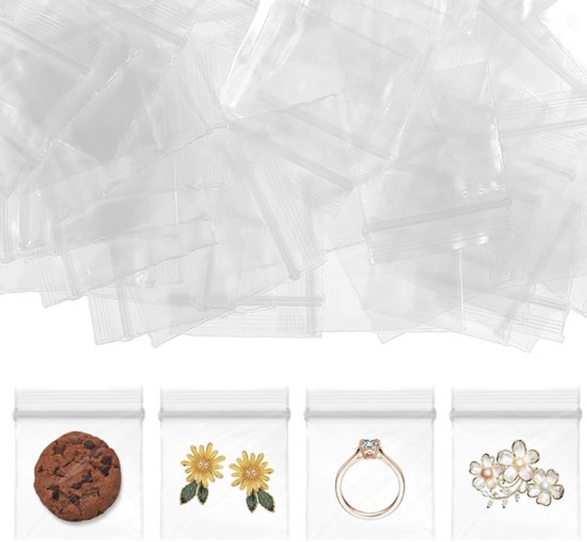Mini zakjes met rits - perfect voor small items