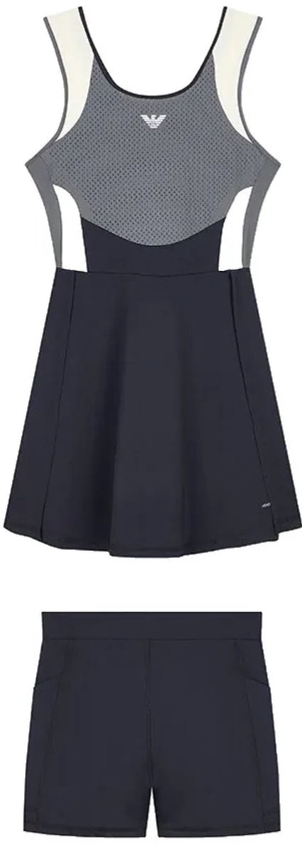 Ea7 Emporio Armani 7w001322_af14524 Jurk Zwart L Vrouw