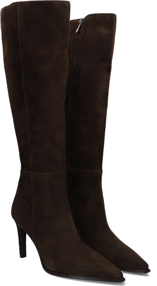 Notre-V 8990 Laarzen - Suède - Dames - Bruin - Maat 38