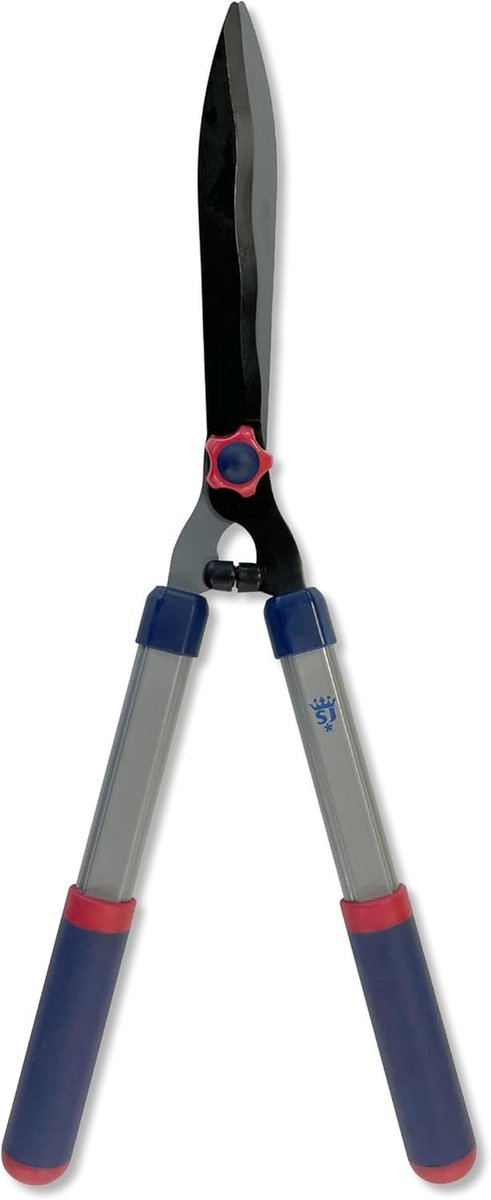 Handheggenschaar - Gekarteld - 9 inch - Koolstofstaal met Comfortabele Handgrepen - Voor Tuinonderhoud