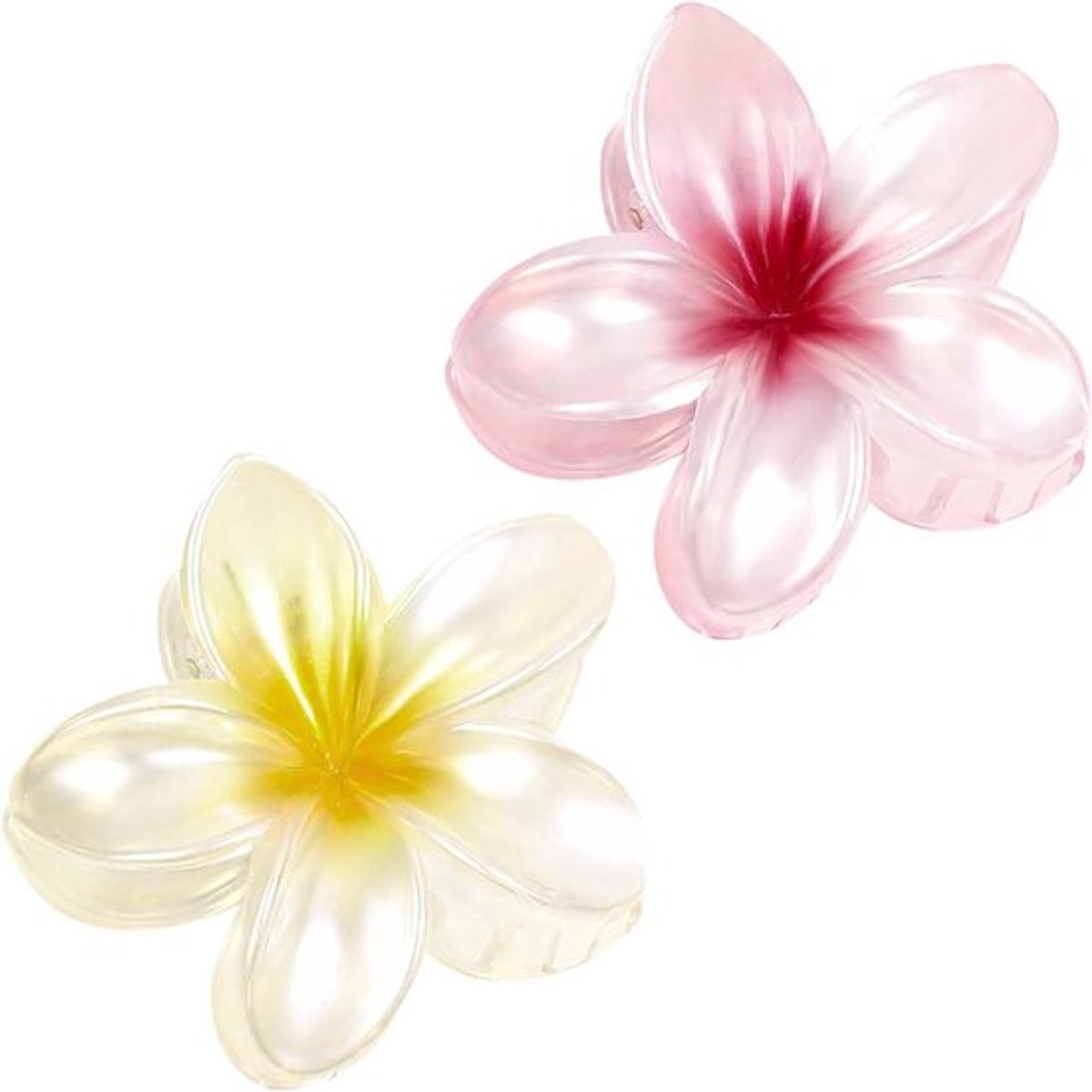 Bloem Haar Clip Set - Grote Antislip Clips voor Haarstyling - Vrouwen en Meisjes Accessoires
