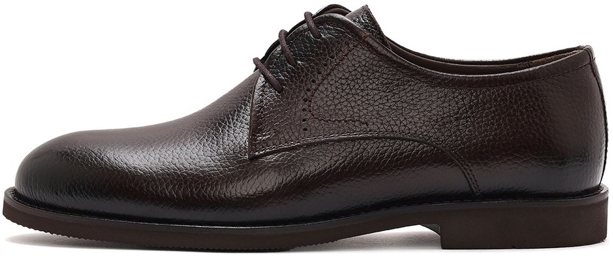DERIMOD Casual Veterschoenen Leren Casual Veterschoenen
