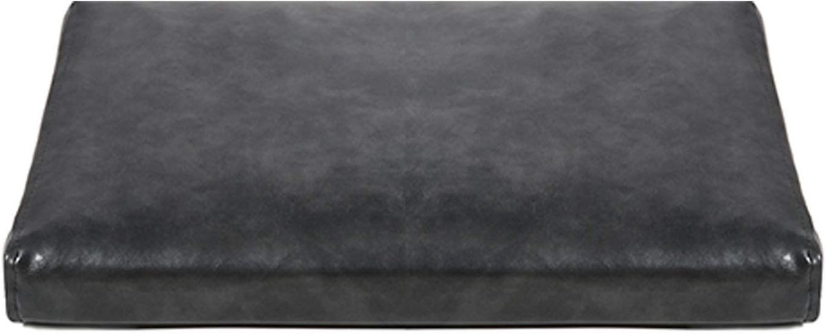 wangk PU Bank Kussen Tuin Bank Kussens, 2 of 3 zits Bench Mat Pad Patio Bench Pad ligstoel kussen Vervanging Matras Pad Comfortabel kussen-Diep Grijs 100 * 40 * 5cm (39x15x2in)