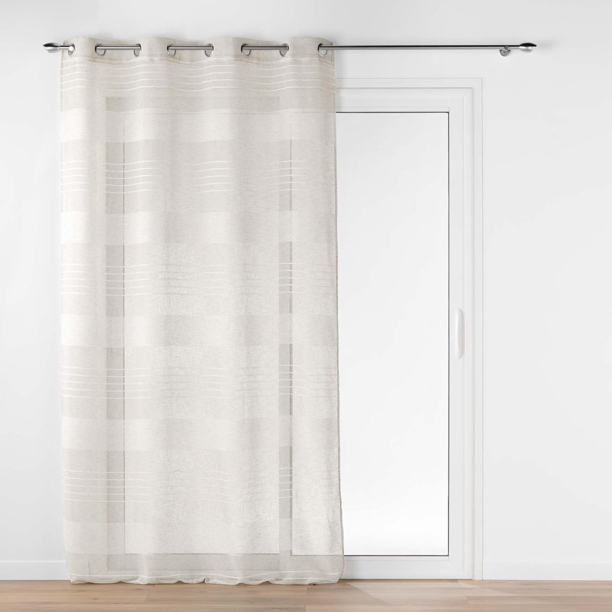 douceur d'intérieur, Gordijn met ogen, 140 x 240 cm, Janice Linnen, linneneffect, geweven