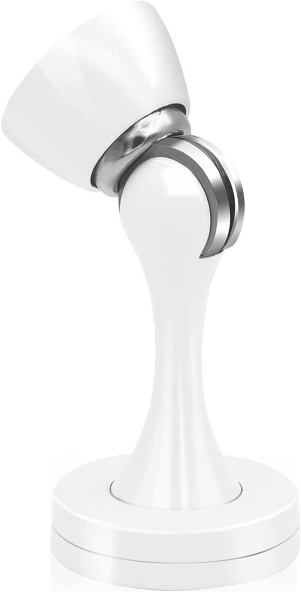 Magnetische Deurstop - Deurhouder Vangst - Deur Open Houden - Soft Catch Ontwerp - 1 Pak - Wit