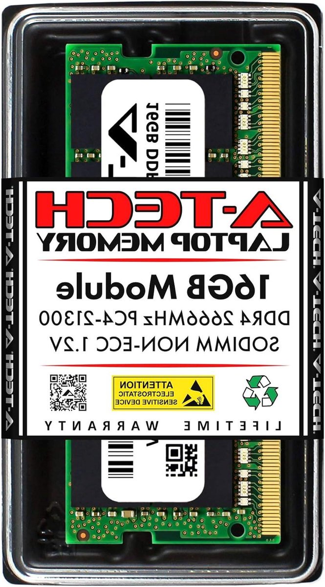 DDR4 RAM Module - Laptop Geheugen - Computer Prestaties Verbeteren - Non-ECC SO-DIMM - 16 GB - Groen