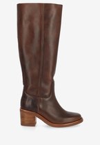 Shabbies Amsterdam - Puk Tuba Leer Bruin - Maat 38