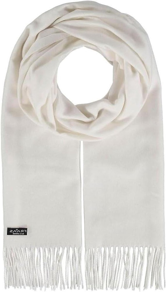 Dames Sjaal - Ondergoed Sjaaltje - Dagelijks Gebruik - Cashmink Materiaal - 56 x 200 cm - Off-white