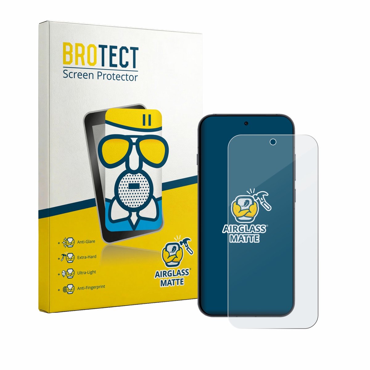 BROTECT - Screenprotector voor Oppo Reno 16 F - Folie Beschermfolie Beschermglas matte